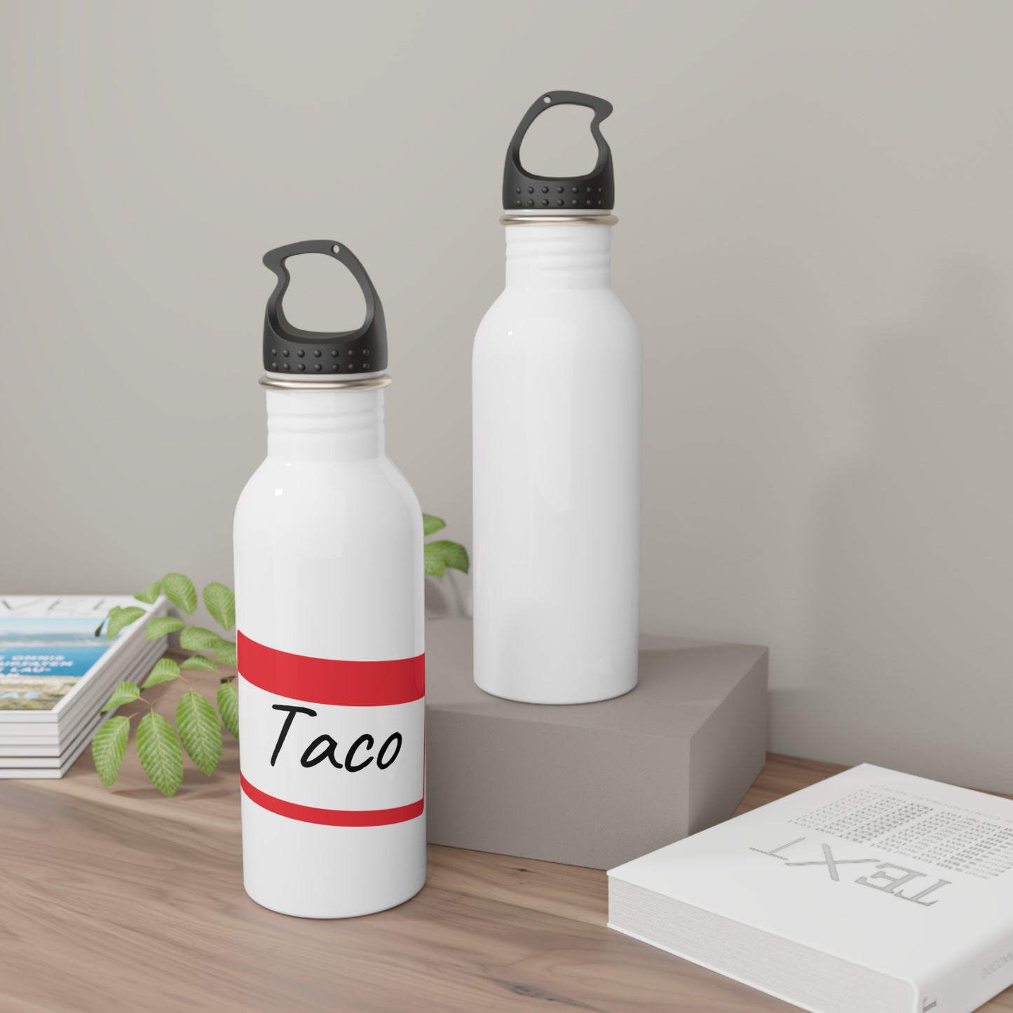 Taco Stainless Steel Water Bottle 2