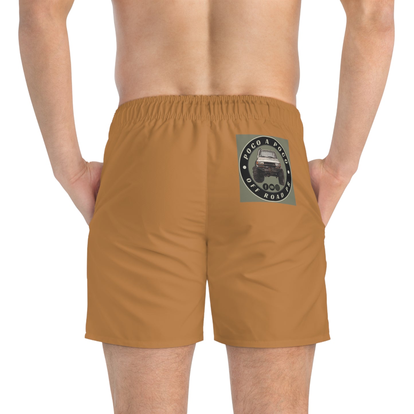 Poco A Poco Shorty Swim Khaki
