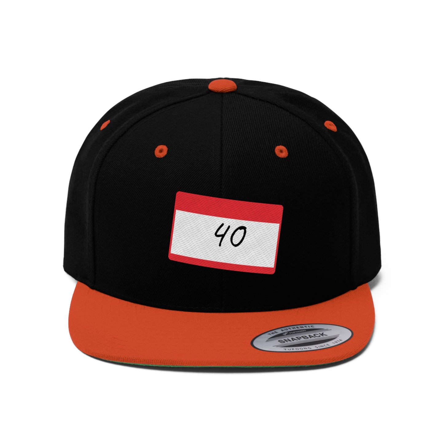 40 Series Flat Snap Back