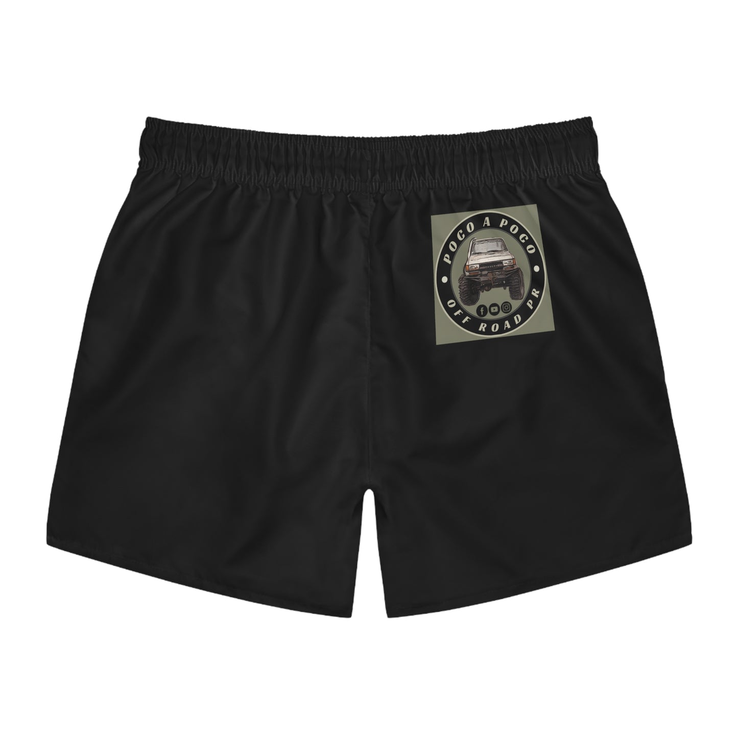 Poco A Poco Shorty Swim Black
