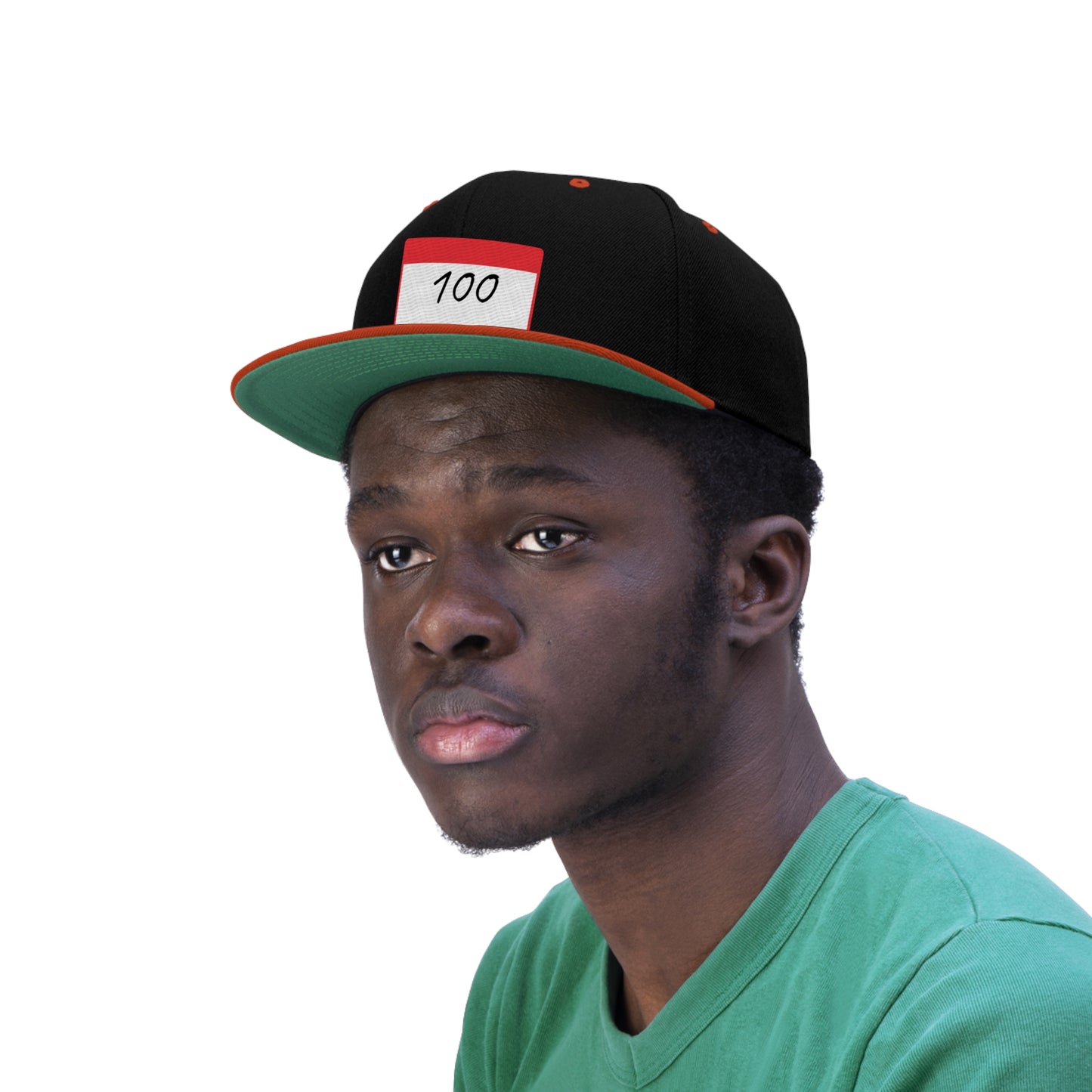 100 series Flat Snap Back