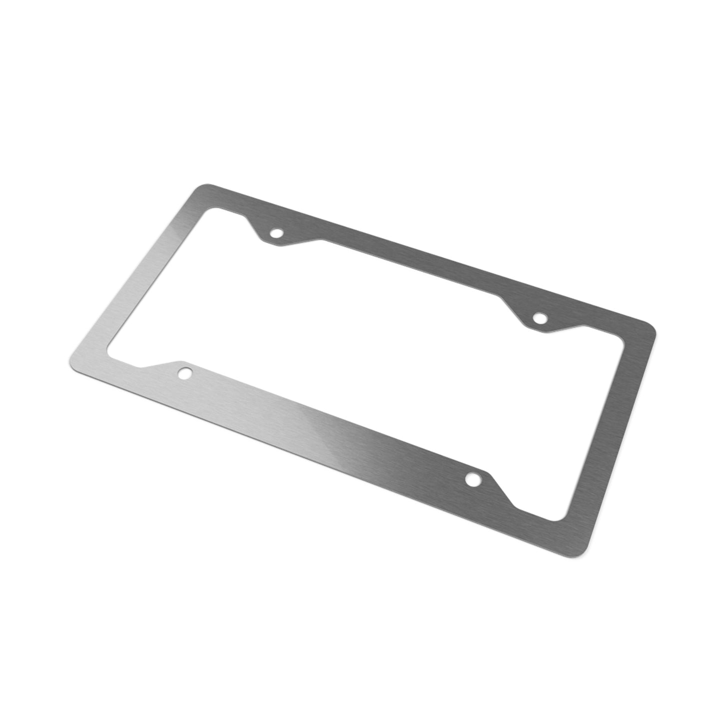 Poco A Poco Metal License Plate Frame