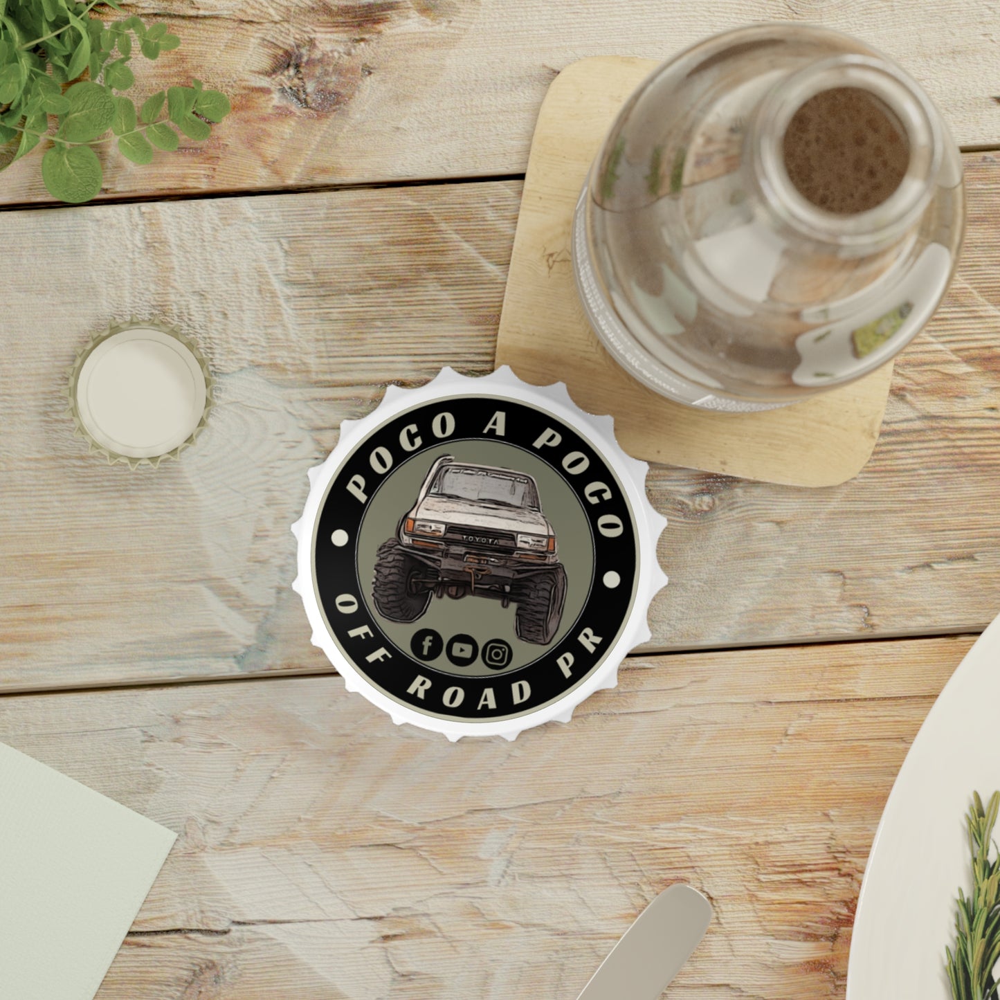 Poco A Poco Bottle Opener