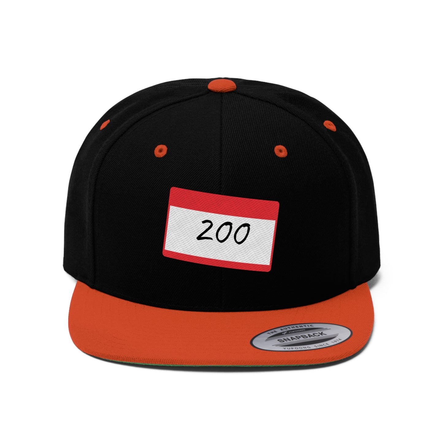 200 Series Flat Snap Back