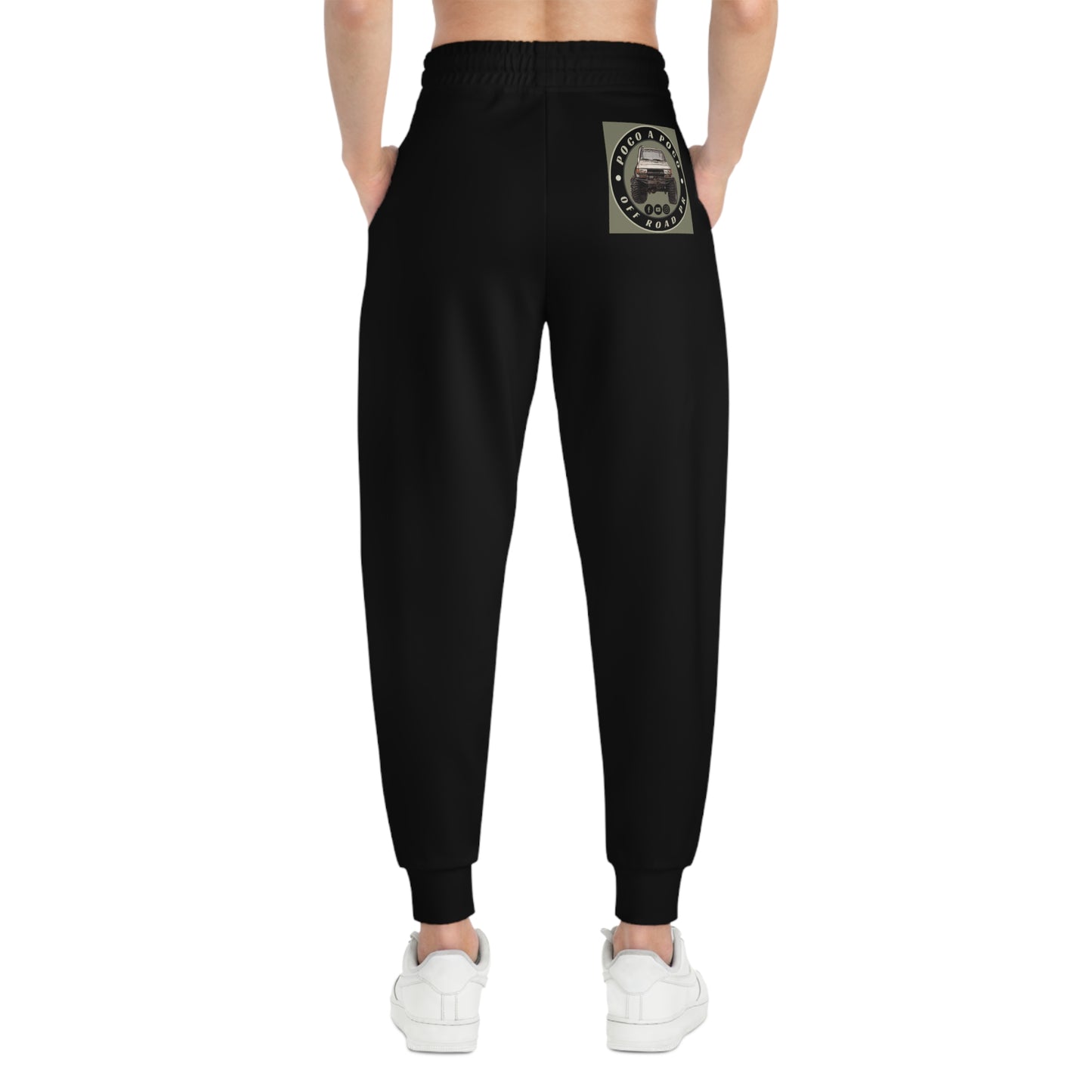 Poco A Poco Black Joggers