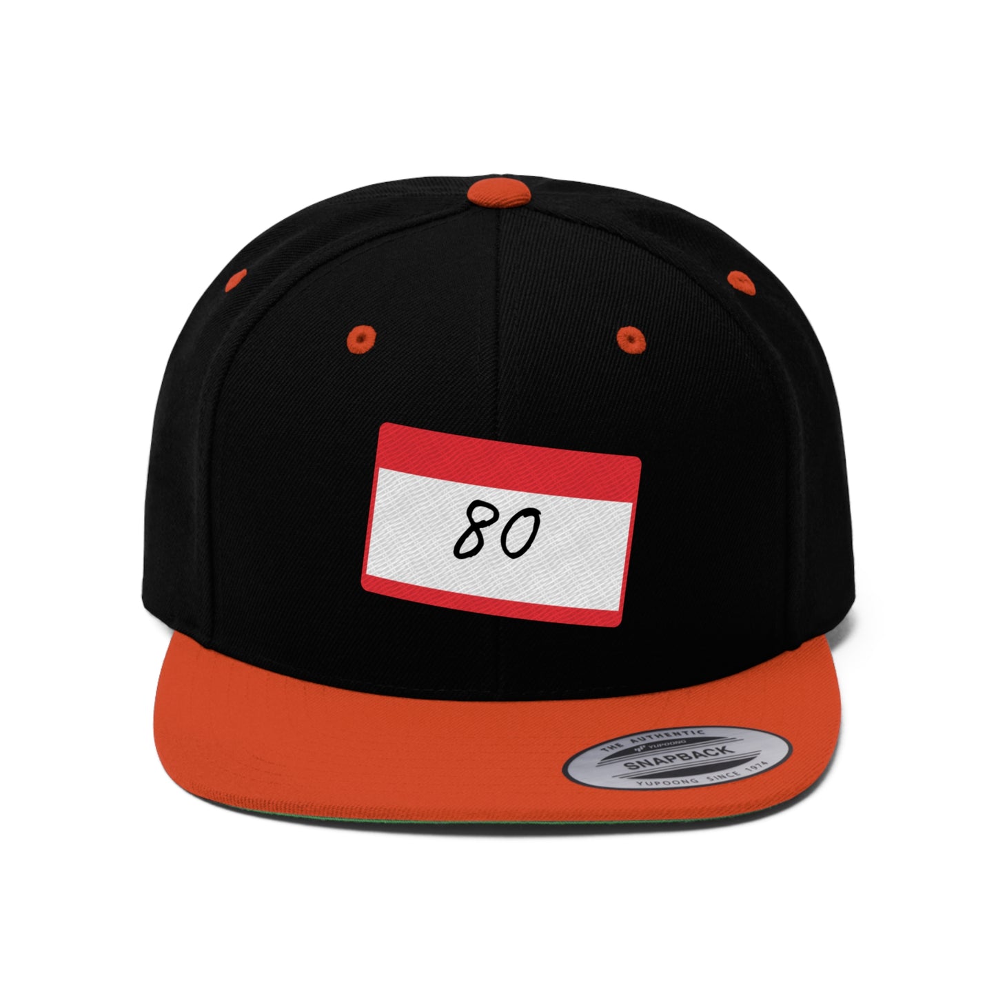 80 Series Flat Snap Back