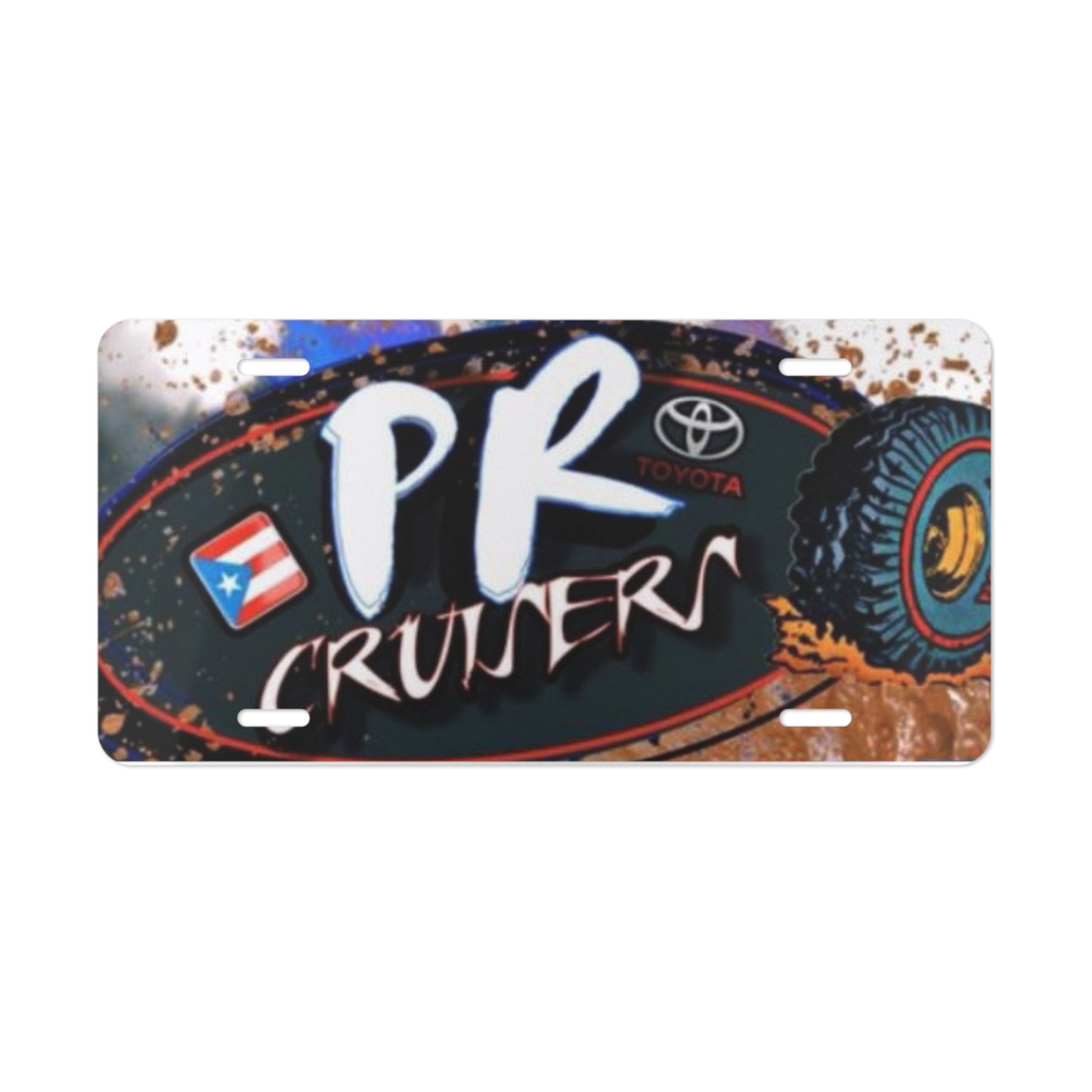 PR Cruisers Vanity Plate
