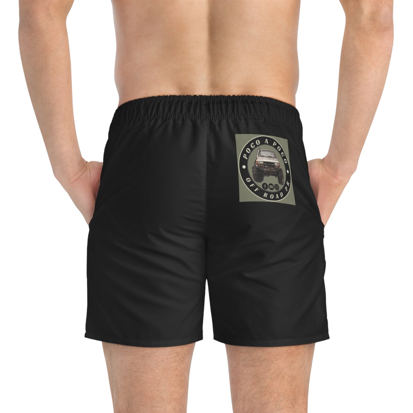 Poco A Poco Shorty Swim Black