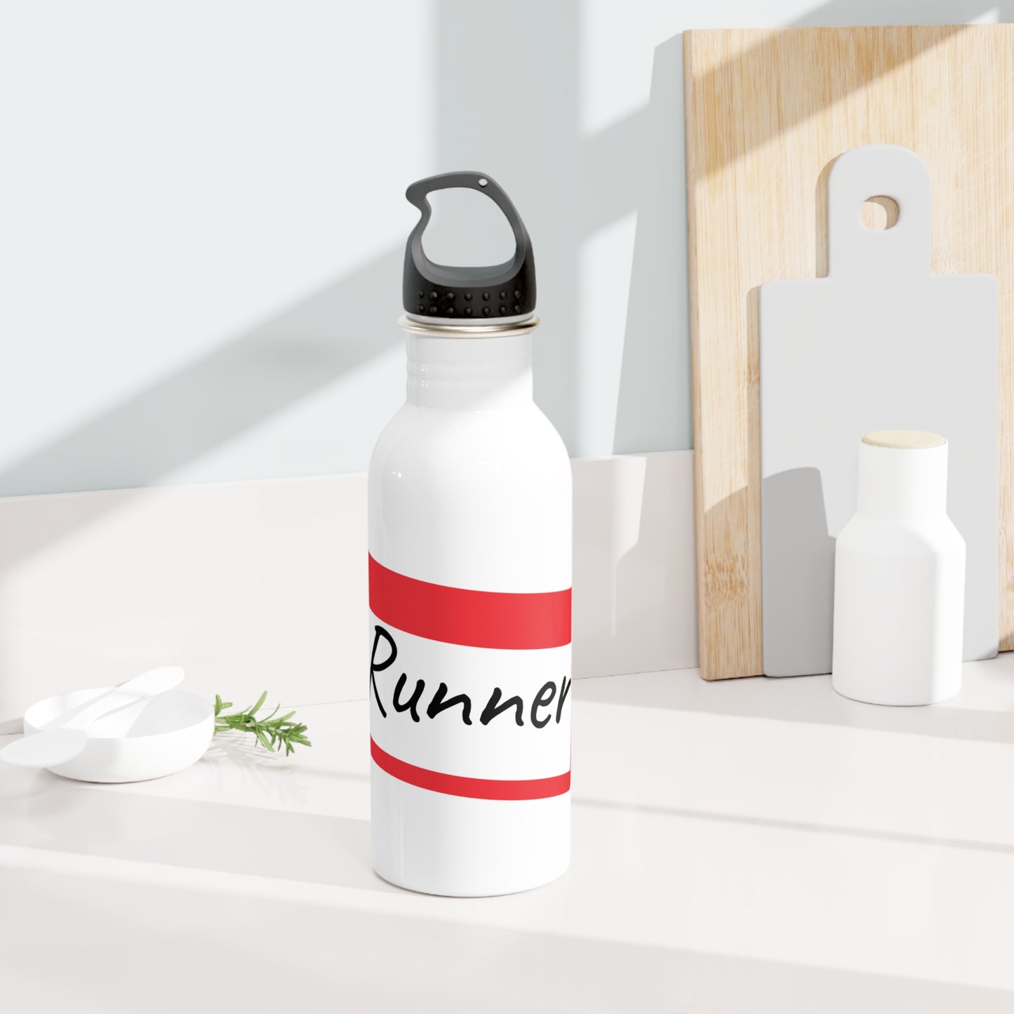 Runner Stainless Steel Water Bottle 2