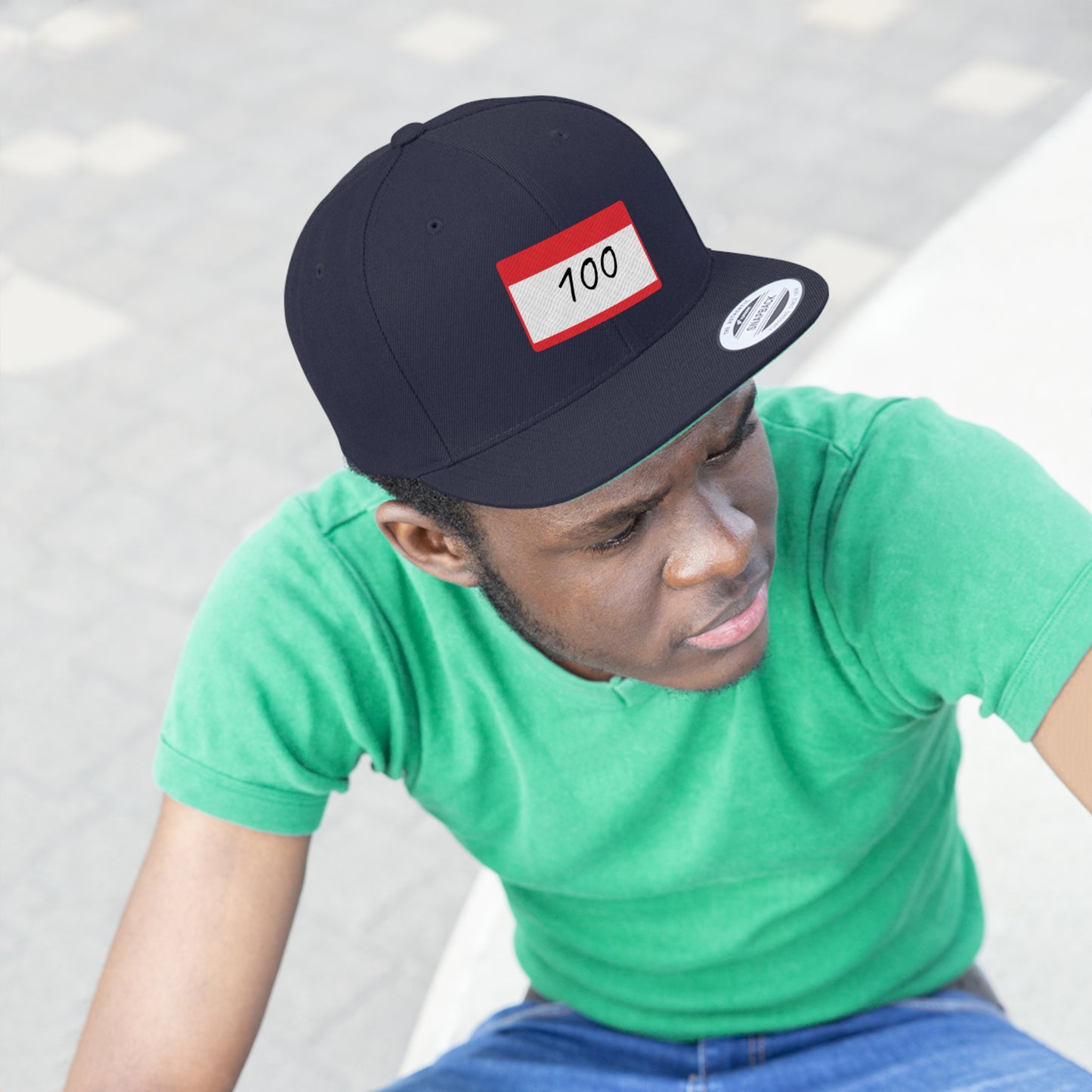 100 series Flat Snap Back