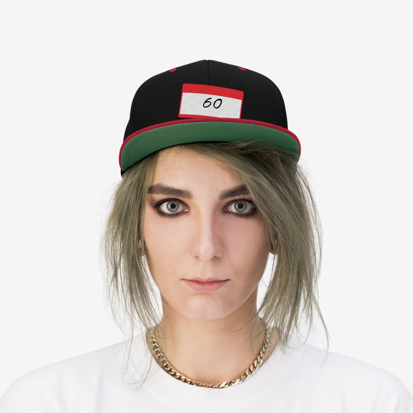 60 Series Flat Snap Back