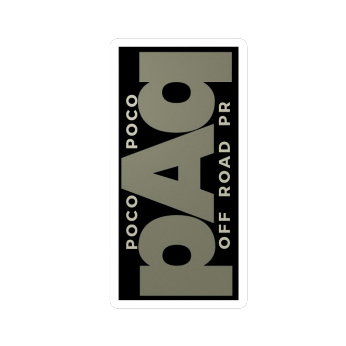 PAP Vinyl Sticker