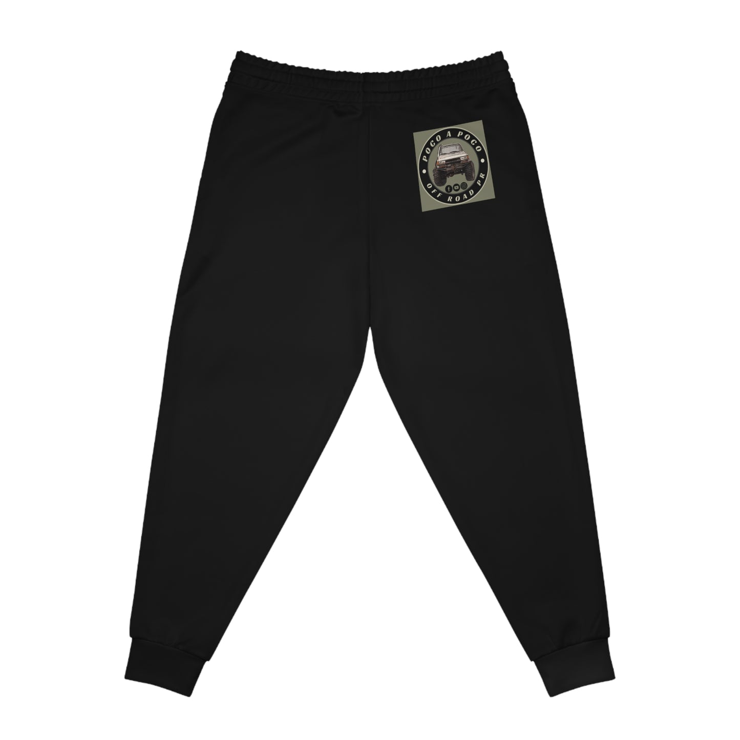 Poco A Poco Black Joggers