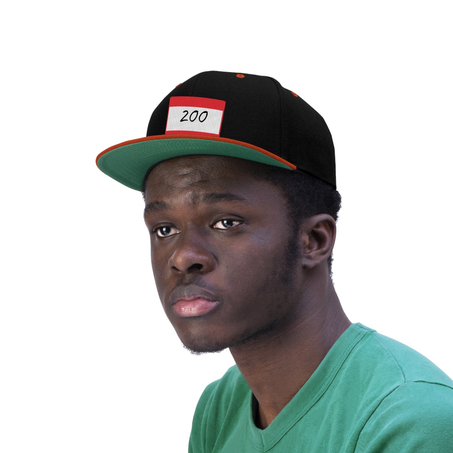 200 Series Flat Snap Back