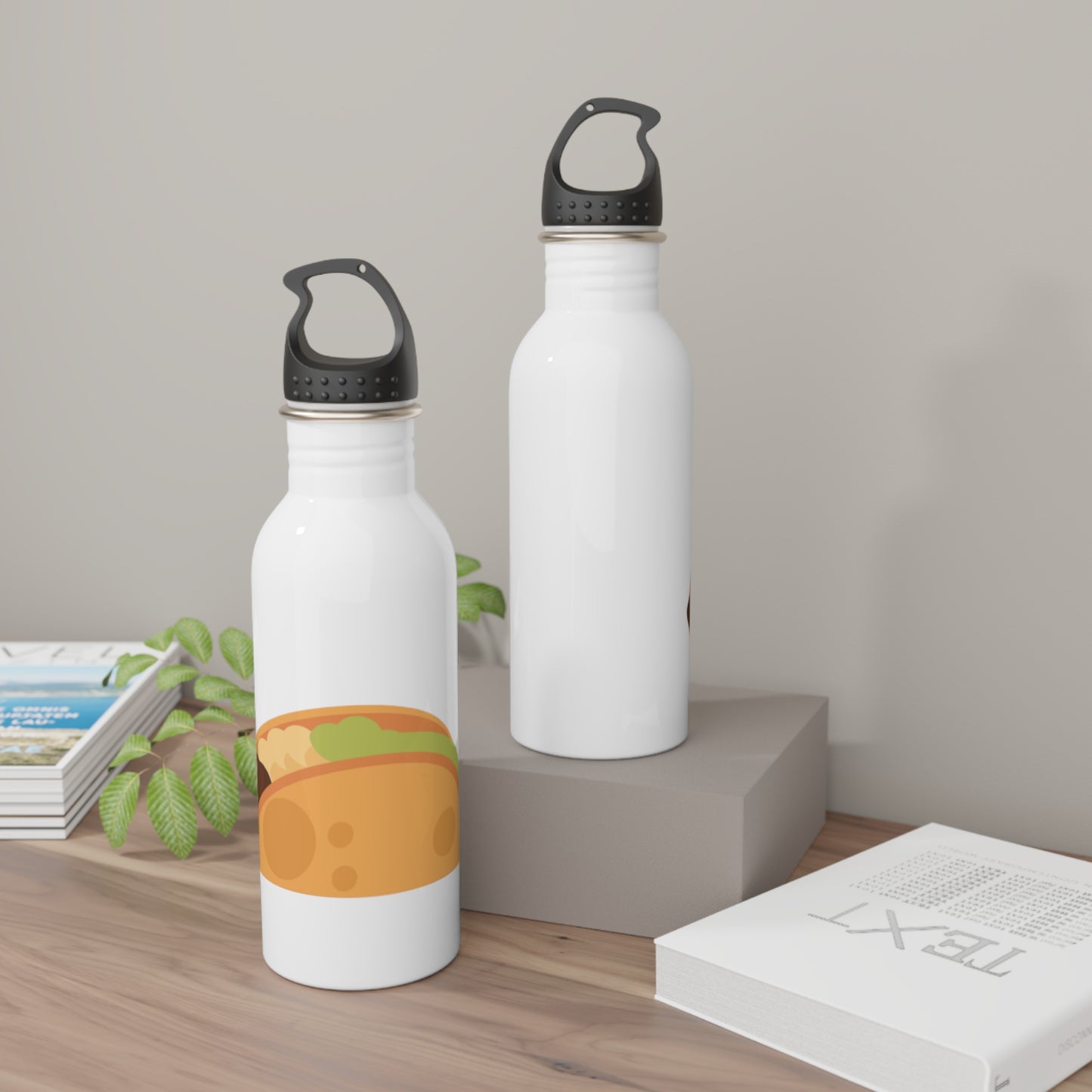 Taco Stainless Steel Water Bottle