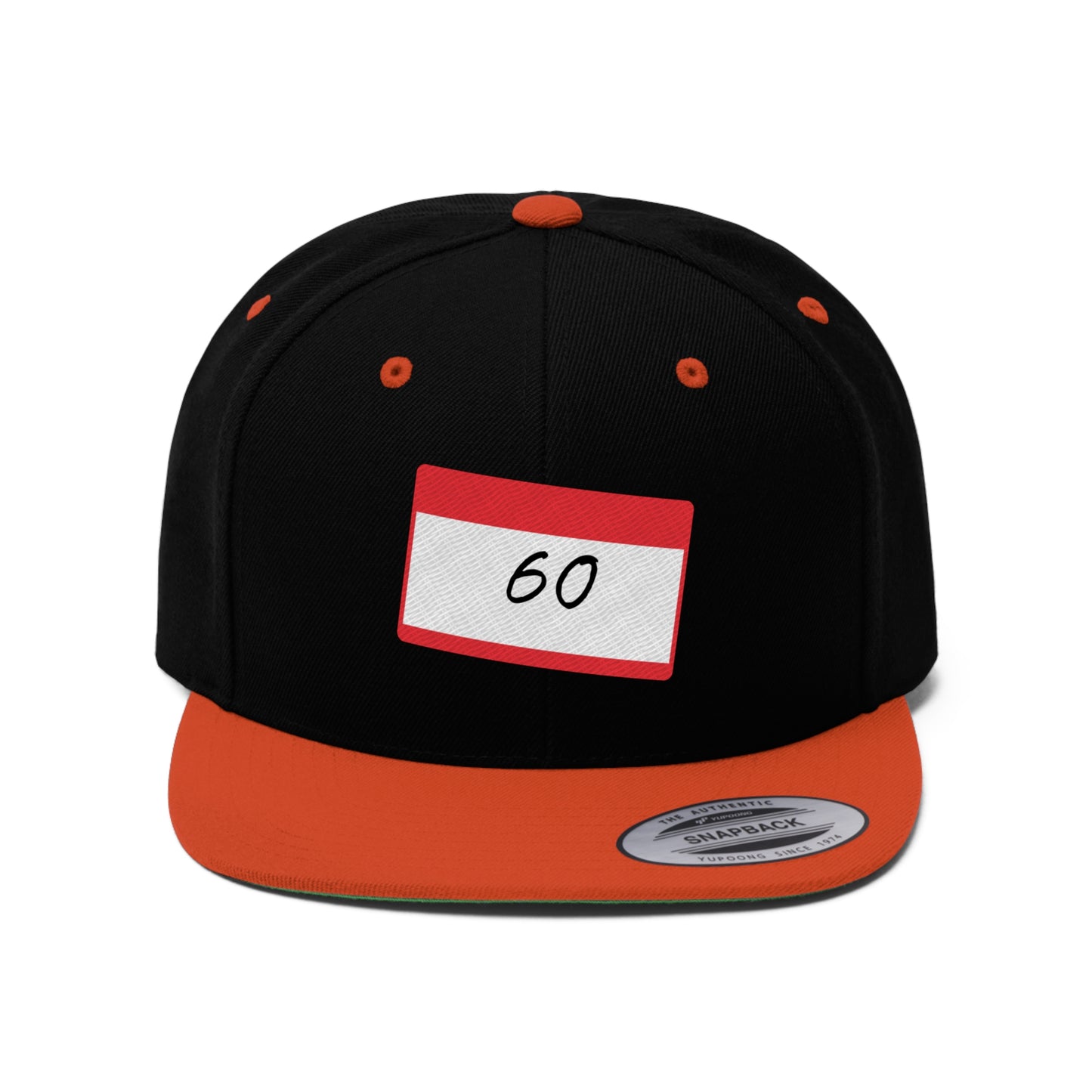 60 Series Flat Snap Back