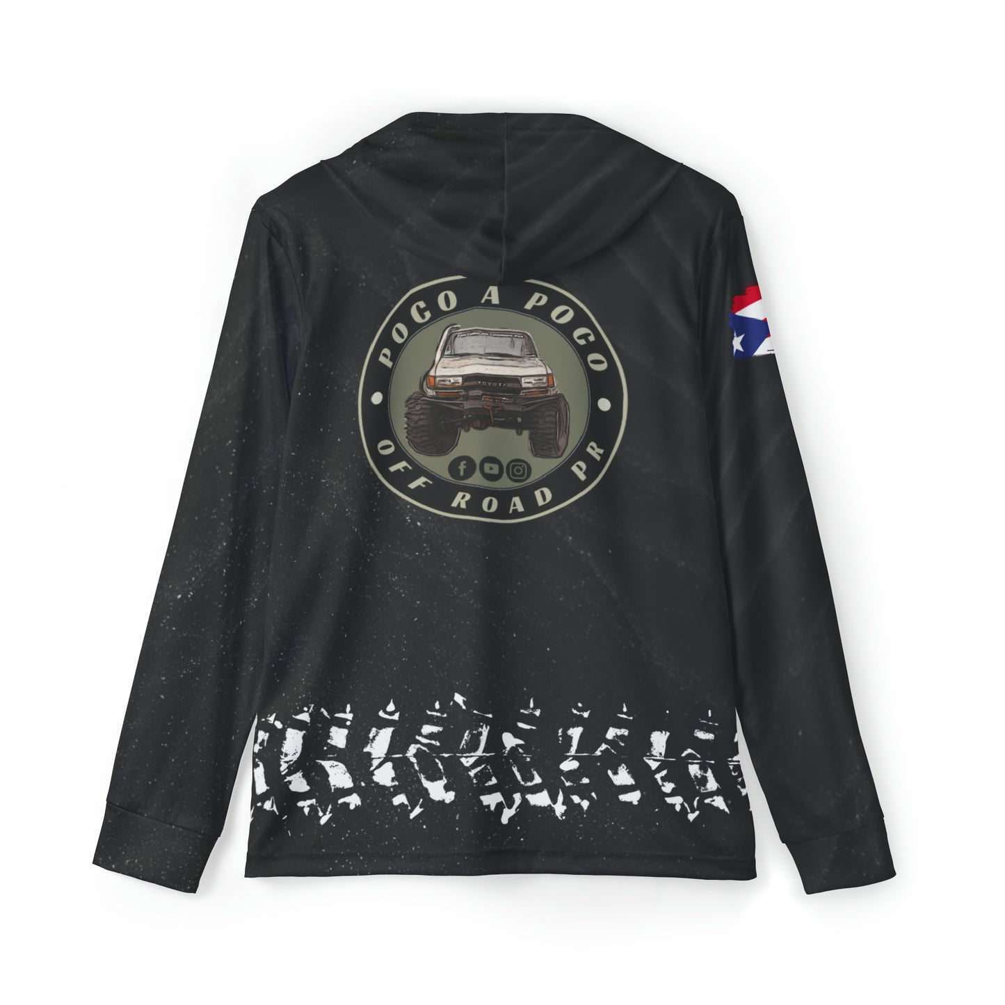 Poco A Poco UPF50 Hoodie Sublimado