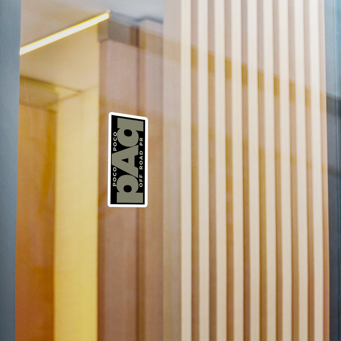 PAP Vinyl Sticker