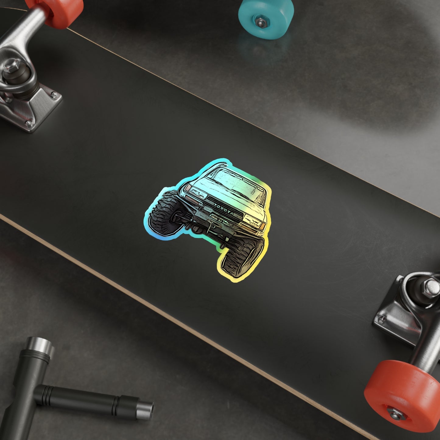 80 Series Holographic Sticker