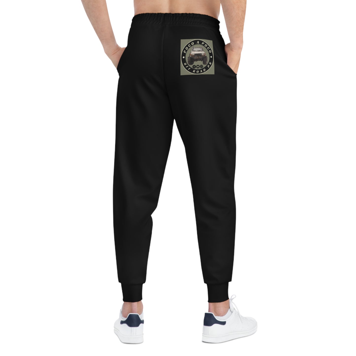 Poco A Poco Black Joggers