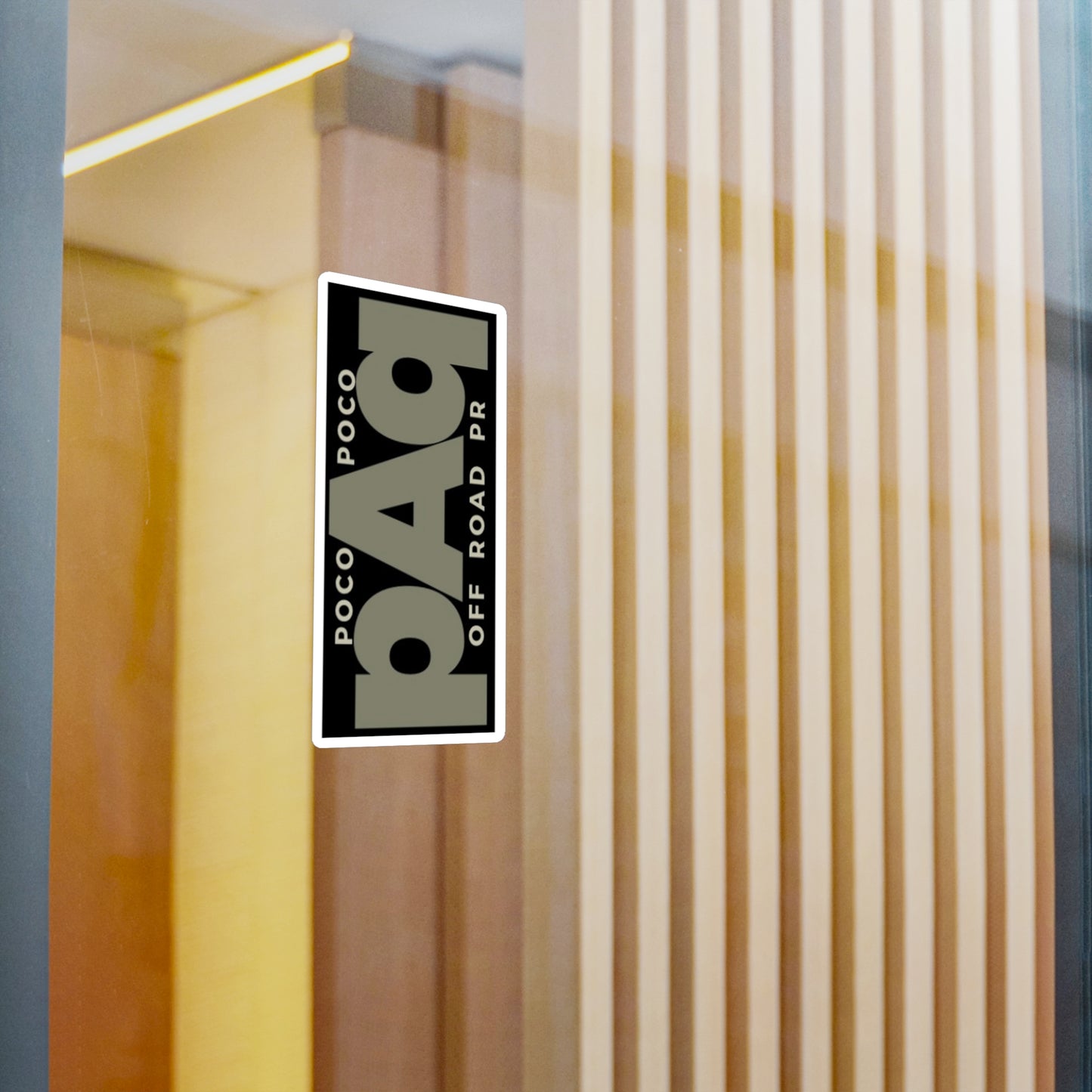 PAP Vinyl Sticker