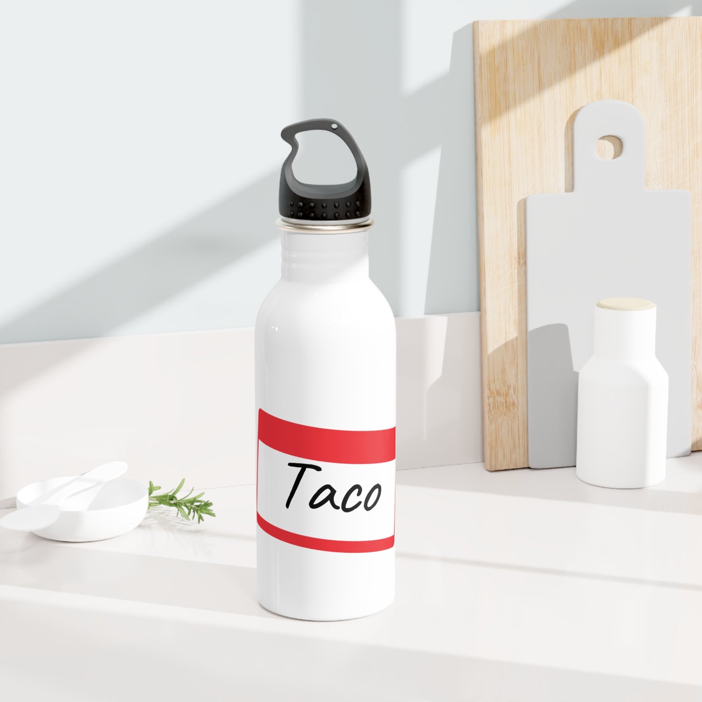 Taco Stainless Steel Water Bottle 2